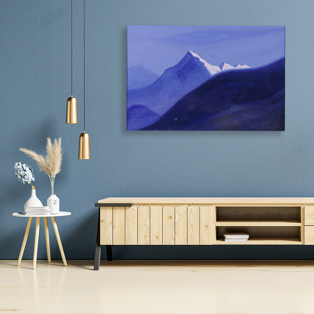 Lahul Painting - Meri Deewar 3 : 2 Horizontal Premium Wall Art Canvas by MeriDeewar