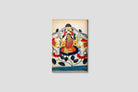 Lakshmi lustrated by two elephants Painting - Meri Deewar 2 : 3 Vertical Premium Wall Art Canvas by MeriDeewar