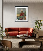 Lakshmi Painting 4 :5 Vertical Premium Wall Art Canvas by MeriDeewar