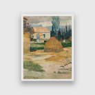 Landscape near Arles Painting 3 : 4 Vertical Premium Wall Art Canvas by MeriDeewar