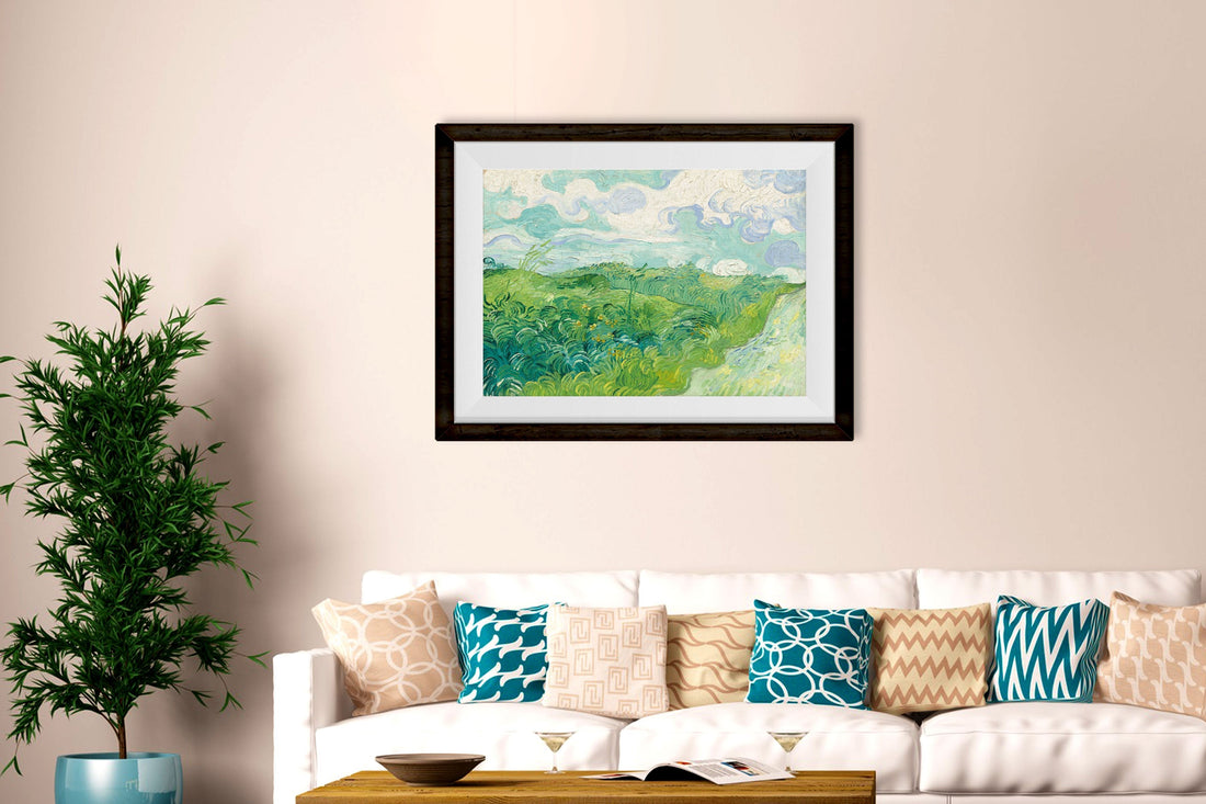 Landscape Painting - Meri Deewar 5 : 4 Horizontal Premium Wall Art Canvas by MeriDeewar