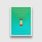 Lantern Lamp painting 2 : 3 Vertical Premium Wall Art Canvas by MeriDeewar