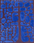Late Evening Looking Out of the Woods painting - Meri Deewar 4 :5 Vertical Premium Wall Art Canvas by MeriDeewar