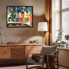 Legendarte Canvas Print Ta Matete Painting 4 : 3 Horizontal Premium Wall Art Canvas by MeriDeewar