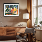 Legendarte Canvas Print Ta Matete Painting 4 : 3 Horizontal Premium Wall Art Canvas by MeriDeewar