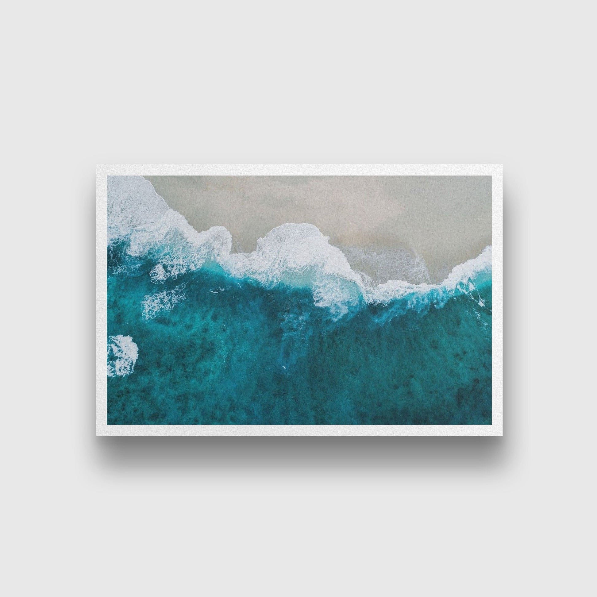 Leher Painting - Meri Deewar 3 : 2 Horizontal Premium Wall Art Canvas by MeriDeewar