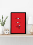 Live Love Laugh _ poster Poster A3 / Poster Premium Wall Art Canvas by MeriDeewar