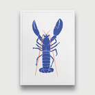 Lobster Painting 3 : 4.2 Vertical Premium Wall Art Canvas by MeriDeewar