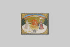 Lord Ganesh With Devotees Painting - Meri Deewar 3 : 2 Horizontal Premium Wall Art Canvas by MeriDeewar