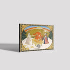 Lord Ganesh With Devotees Painting - Meri Deewar 3 : 2 Horizontal Premium Wall Art Canvas by MeriDeewar