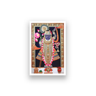 Lord Shrinath ji Shri Krishna Wall Painting 2 : 3 Vertical Premium Wall Art Canvas by MeriDeewar