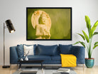 Lord spiritual buddha Painting - Meri Deewar 3 : 2 Horizontal Premium Wall Art Canvas by MeriDeewar