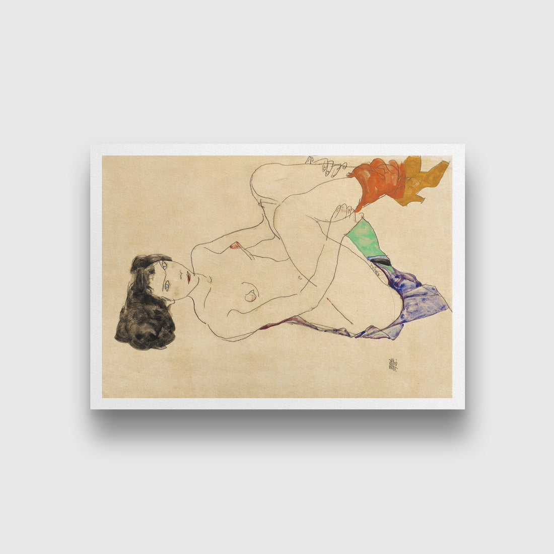 Los Painting - Meri Deewar 3 : 2 Horizontal Premium Wall Art Canvas by MeriDeewar