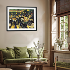 Louvre Abu Dhabi This Fall Painting 2 : 1 Horizontal Premium Wall Art Canvas by MeriDeewar