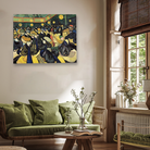 Louvre Abu Dhabi This Fall Painting 2 : 1 Horizontal Premium Wall Art Canvas by MeriDeewar