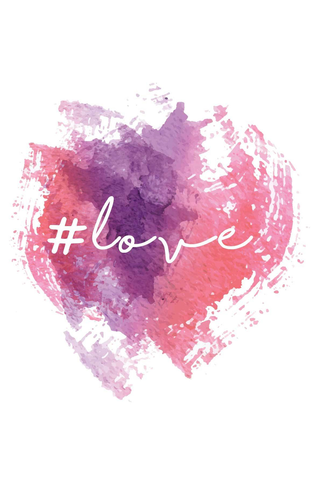 Love Poster- Meri Deewar Poster A3 / Poster Premium Wall Art Canvas by MeriDeewar