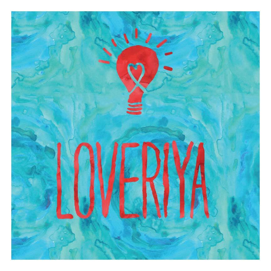 Loveriya typography poster- Meri Deewar Poster A3 / Poster Premium Wall Art Canvas by MeriDeewar