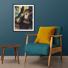 Luga Painting - Meri Deewar 3 : 4 Vertical Premium Wall Art Canvas by MeriDeewar