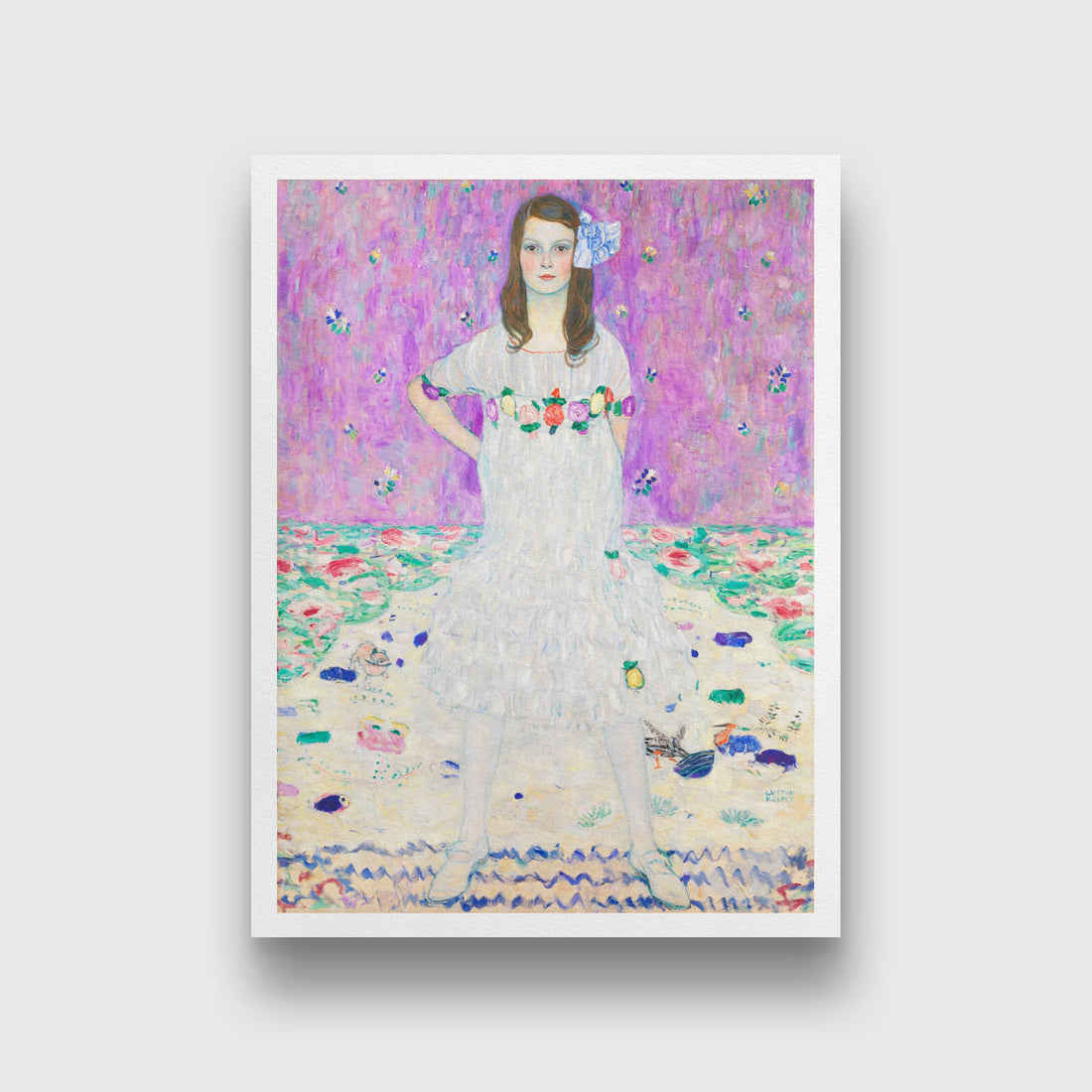 Mäda Primavesi painting 3 : 4 Vertical Premium Wall Art Canvas by MeriDeewar