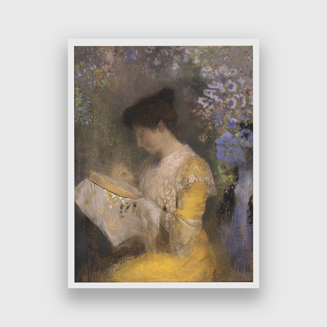 Madame Arthur Fontaine Painting 3 : 4 Vertical Premium Wall Art Canvas by MeriDeewar
