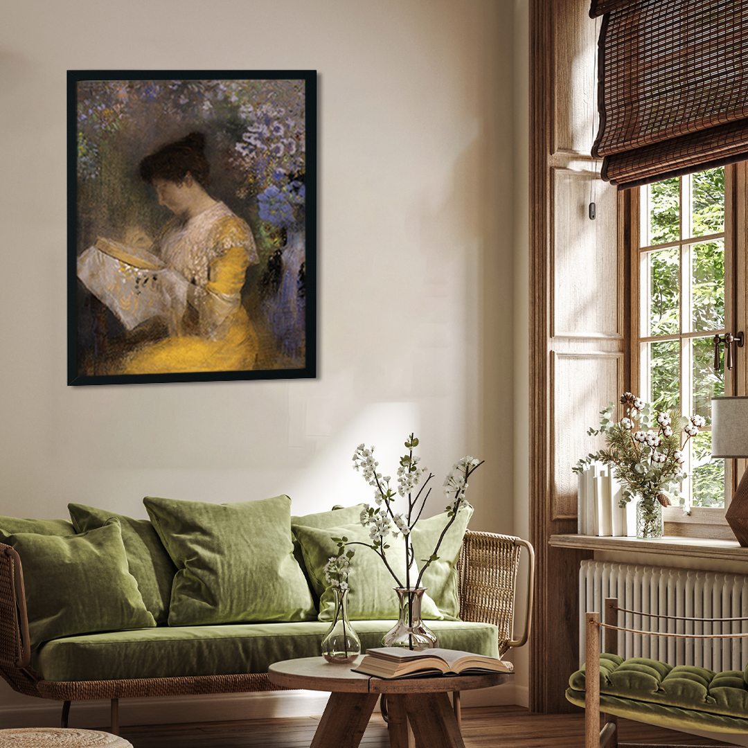 Madame Arthur Fontaine Painting 3 : 4 Vertical Premium Wall Art Canvas by MeriDeewar