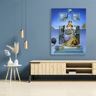 Madonna of Port Lligat-Meri Deewar 3 : 4 Vertical Premium Wall Art Canvas by MeriDeewar