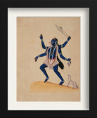 Maha Kali Mata Artwork Painting - Meri Deewar 3 : 4 Vertical Premium Wall Art Canvas by MeriDeewar