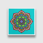 Mandal 1 painting 1 : 1 Square Premium Wall Art Canvas by MeriDeewar
