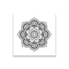 Mandal-3 painting 1 : 1 Square Premium Wall Art Canvas by MeriDeewar