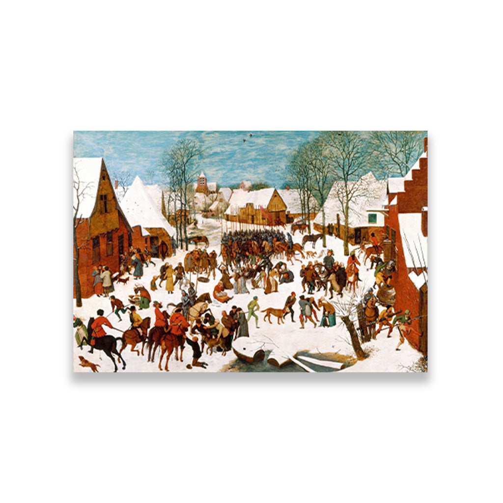 Massacre of the Innocents Painting - Meri Deewar 3 : 2 Horizontal Premium Wall Art Canvas by MeriDeewar