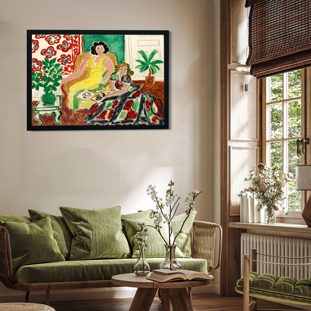 Matisse 1942 Painting 3 : 2 Horizontal Premium Wall Art Canvas by MeriDeewar