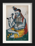 Shiva-and-his-symbols Painting - Meri Deewar - MeriDeewar