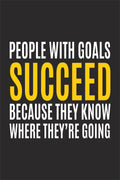 People with goals succeed. Poster- Meri Deewar - MeriDeewar