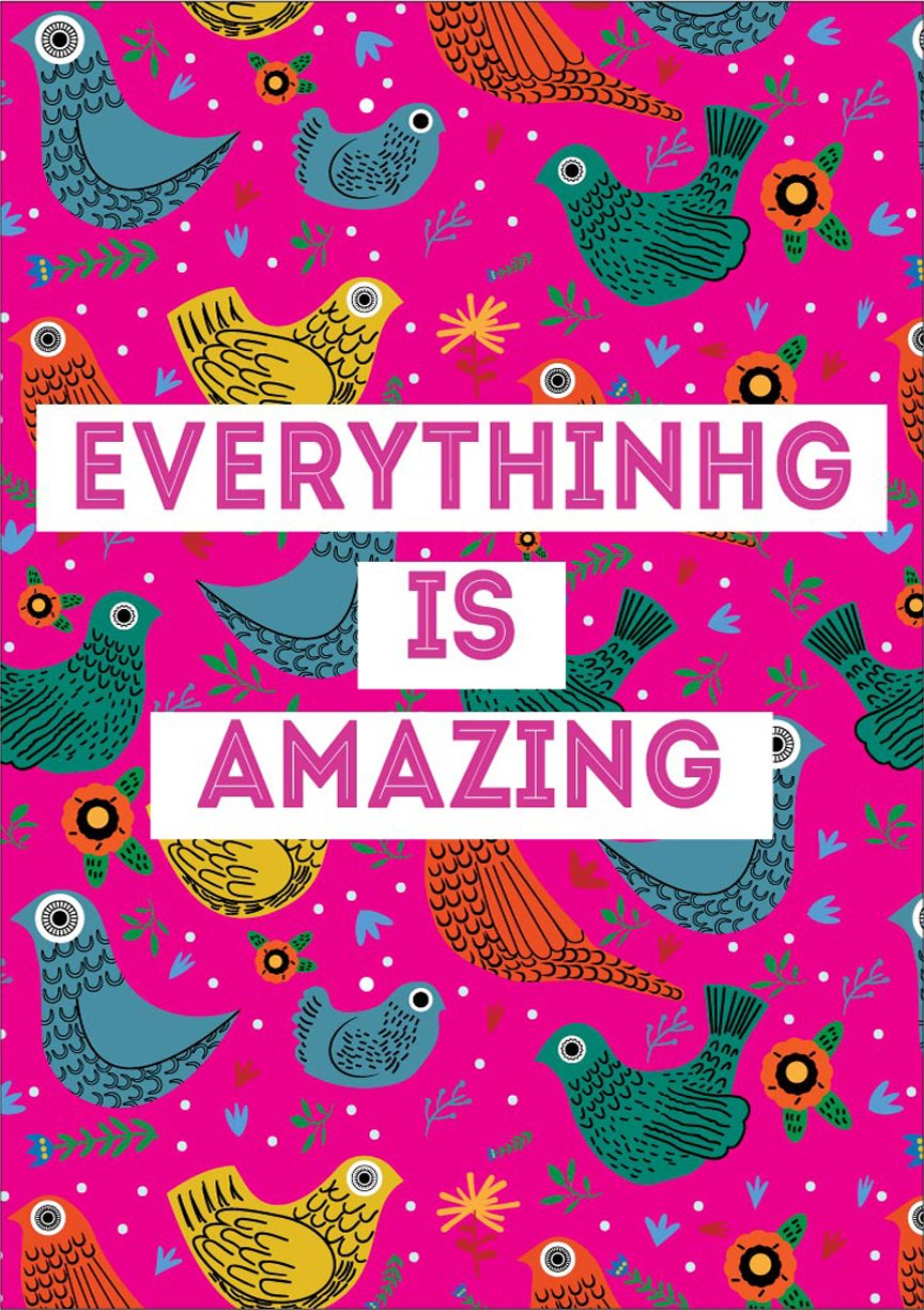 Everything is Amazing Poster - MeriDeewar