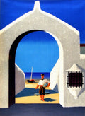 Fisherman from Spain vintage poster - MeriDeewar