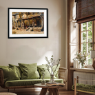 Merchants in Bombay Painting 3 : 2 Horizontal Premium Wall Art Canvas by MeriDeewar