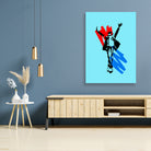 michael jackson 1painting 3 : 4.2 Vertical Premium Wall Art Canvas by MeriDeewar