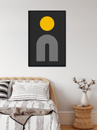 Mid century boho Painting 2 : 3 Vertical Premium Wall Art Canvas by MeriDeewar