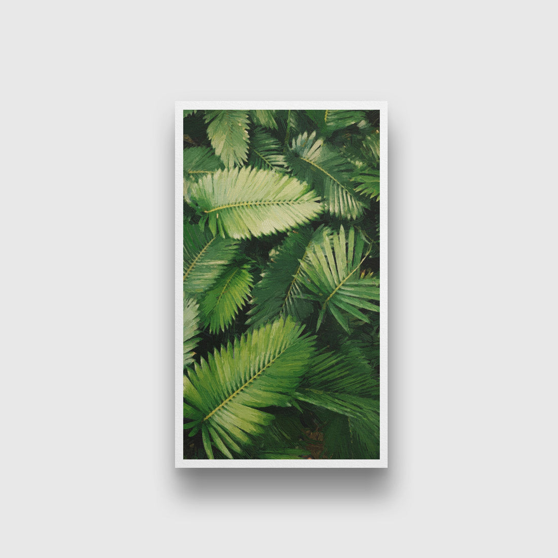 Mimosa pudica Painting - Meri Deewar 1 : 2 Vertical Premium Wall Art Canvas by MeriDeewar
