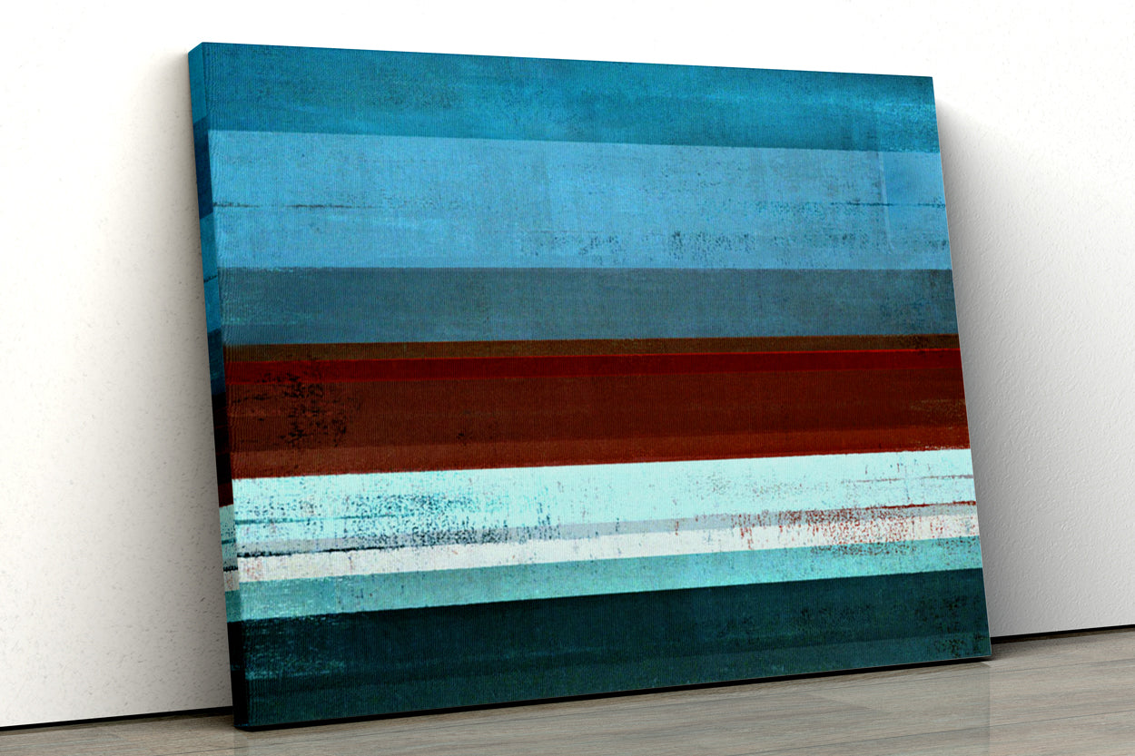 Minimalist Abstract Paintings 3 : 4 Vertical Premium Wall Art Canvas by MeriDeewar