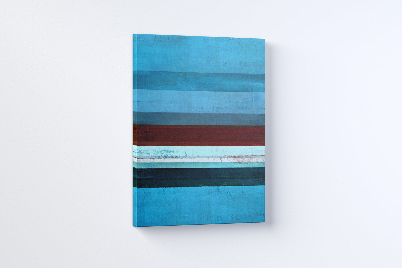 Minimalist Abstract Paintings 3 : 4 Vertical Premium Wall Art Canvas by MeriDeewar