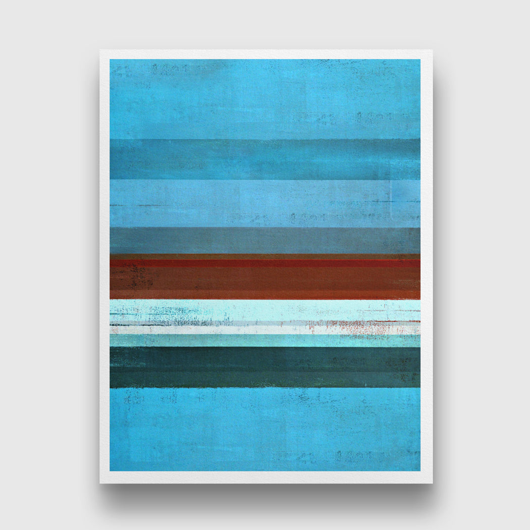 Minimalist Abstract Paintings 3 : 4 Vertical Premium Wall Art Canvas by MeriDeewar