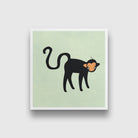 Monkey Painting - Meri Deewar 1 : 1 Square Premium Wall Art Canvas by MeriDeewar