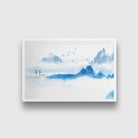 Morning Mist Painting - Meri Deewar 3 : 2 Horizontal Premium Wall Art Canvas by MeriDeewar