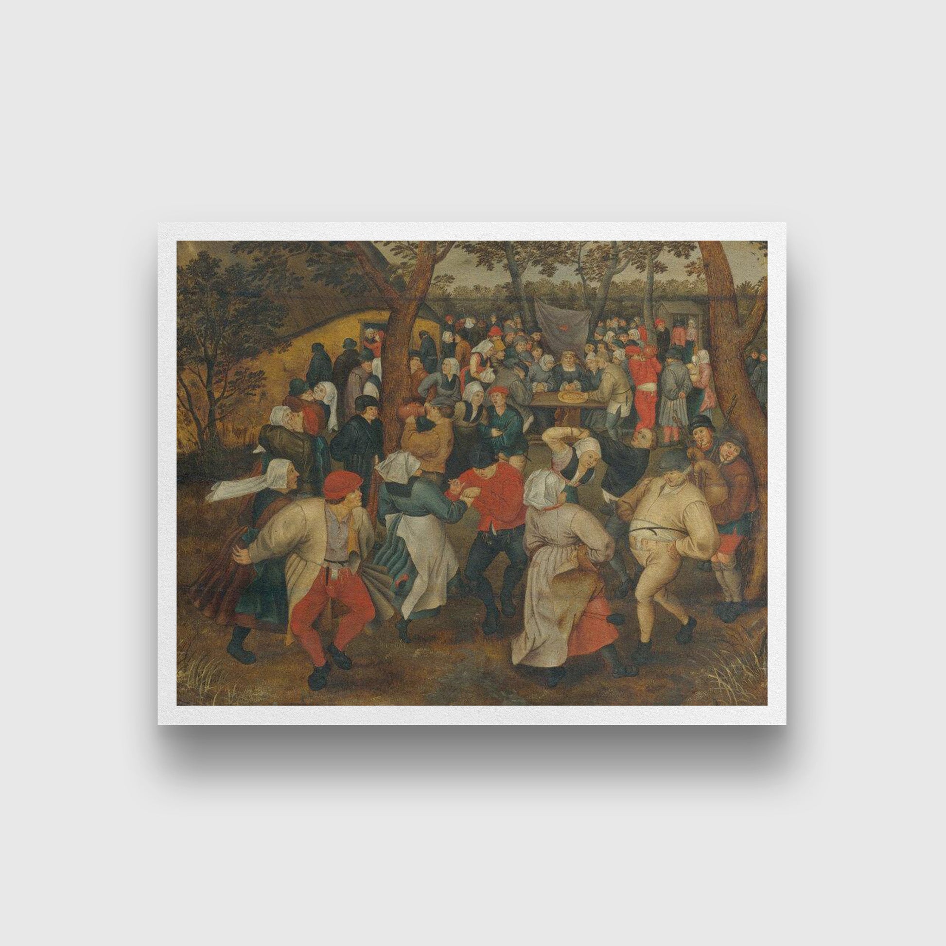 Mostra Bologna Painting - Meri Deewar 5 : 4 Horizontal Premium Wall Art Canvas by MeriDeewar