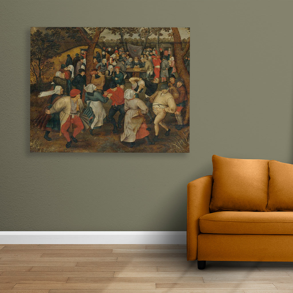 Mostra Bologna Painting - Meri Deewar 5 : 4 Horizontal Premium Wall Art Canvas by MeriDeewar