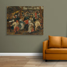 Mostra Bologna Painting - Meri Deewar 5 : 4 Horizontal Premium Wall Art Canvas by MeriDeewar