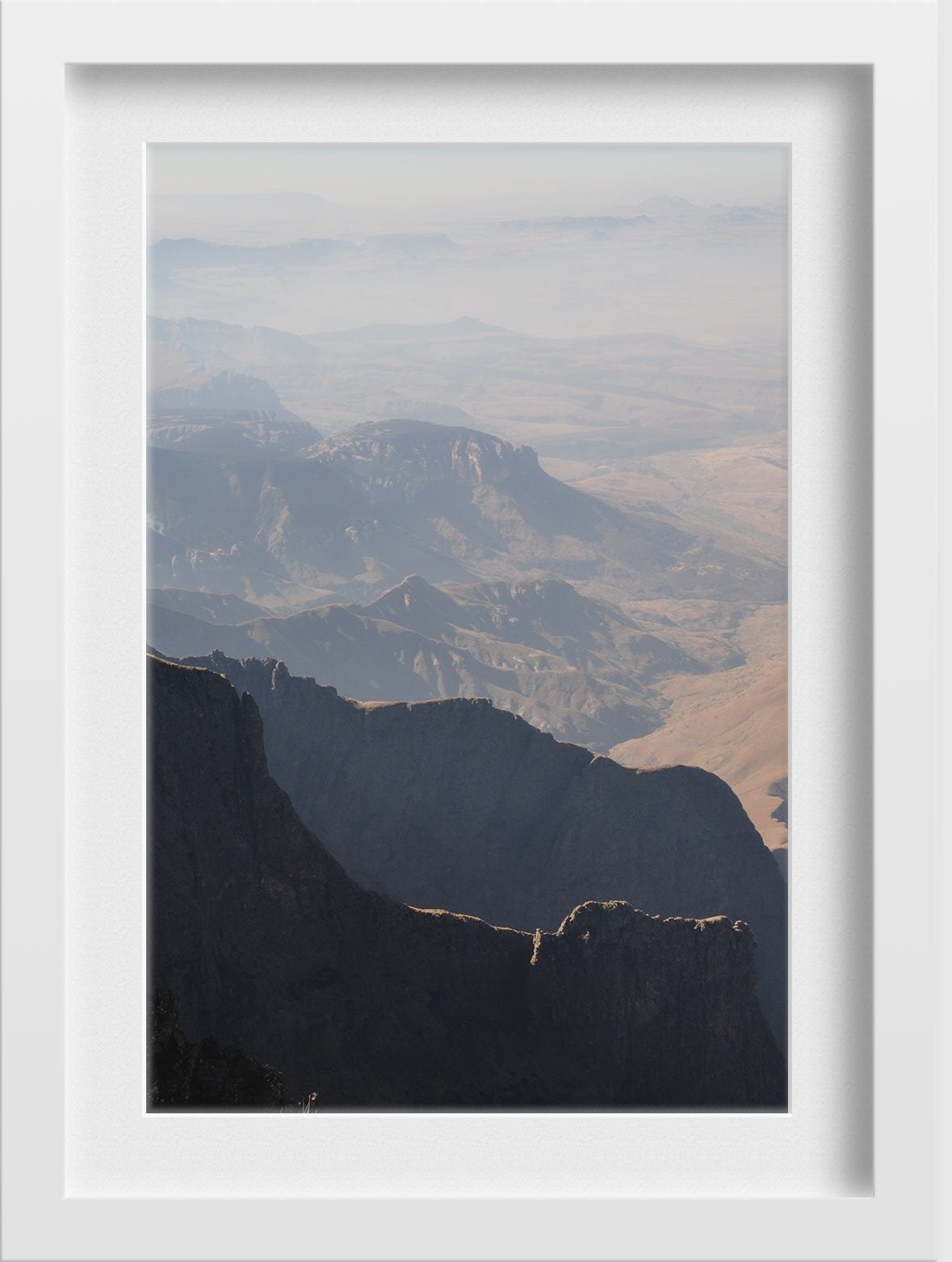 Mountains Painting - Meri Deewar 2 : 3 Vertical Premium Wall Art Canvas by MeriDeewar