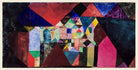 Municipal Jewel painting - Meri Deewar 2 : 3 Vertical Premium Wall Art Canvas by MeriDeewar