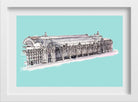 Musee d'Orsay Illustration Painting - Meri Deewar 3 : 2 Horizontal Premium Wall Art Canvas by MeriDeewar